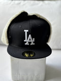 Gorra New Era 59FIFTY Los Angeles Dodgers Dogear Black Sherpa 7 3/8