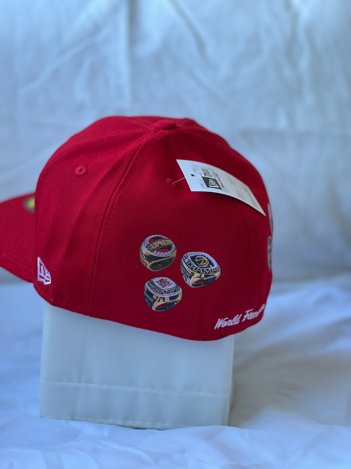 Gorra Fitted "Supreme Box Logo Classic" All-Red Edition 7 3/8
