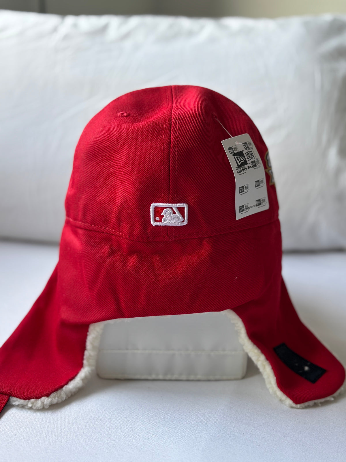 Gorra New Era 59FIFTY Los Angeles Dodgers Dogear Red Sherpa Edition Talla 7 3/8