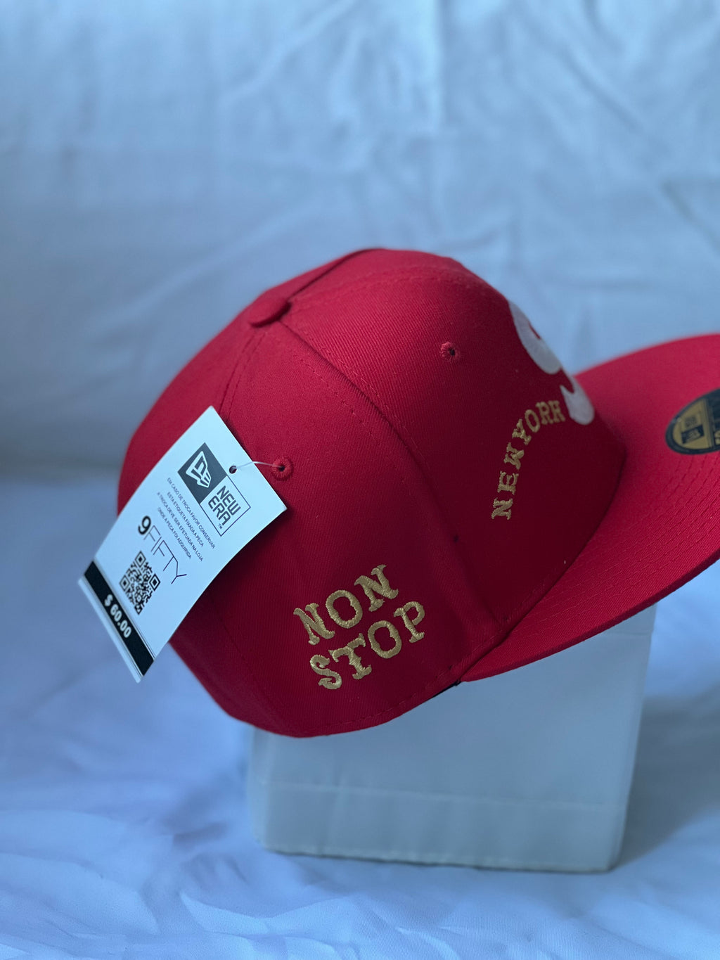 Gorra Fitted "Supreme S Logo & New York Homerun" All-Red Edition 7 3/8