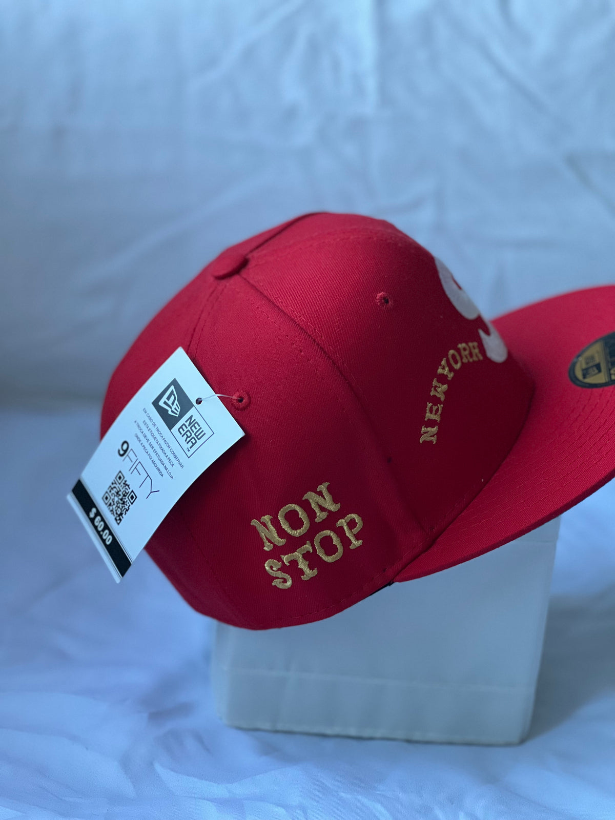 Gorra Fitted "Supreme S Logo & New York Homerun" All-Red Edition 7 3/8