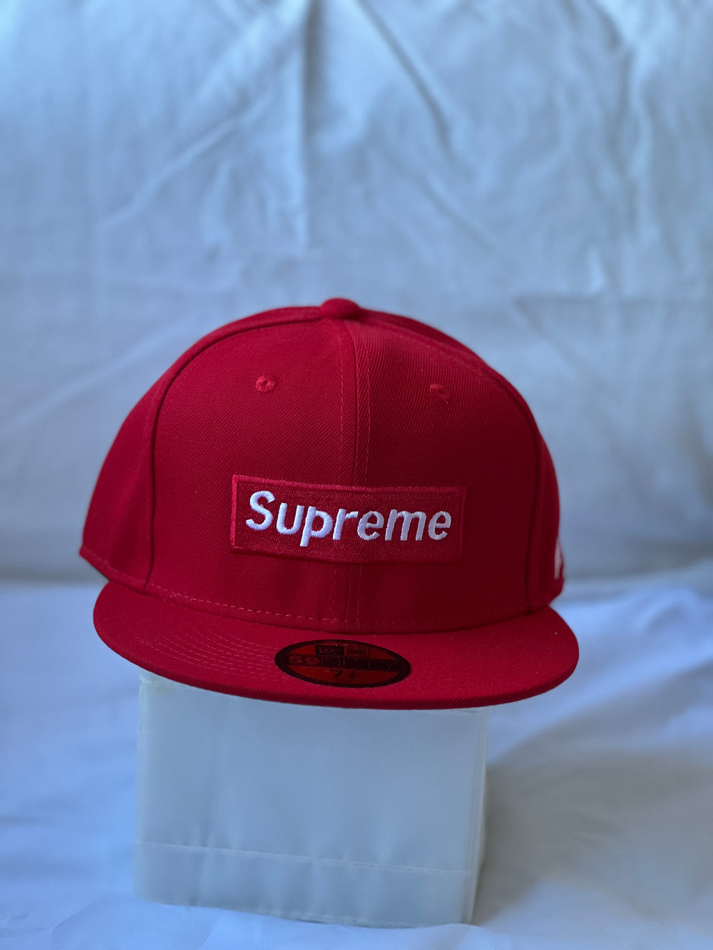 Gorra Fitted "Supreme Box Logo Classic" All-Red Edition 7 3/8