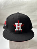 Gorra Houston Astros 59FIFTY Black/Red – Star Patch Edition 7 3/8