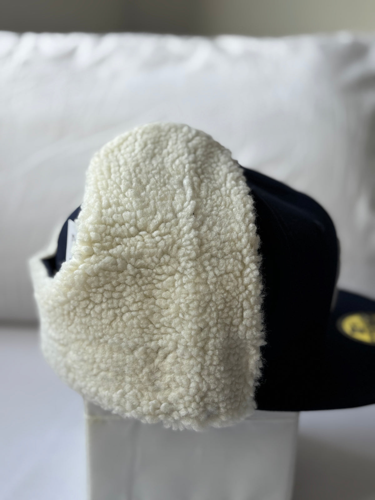 Gorra New Era 59FIFTY New York Yankees Dogear Navy Sherpa talla 7 3/8