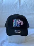 Gorra Trucker "LA Tokyo Series 2025 & Sakura Blossom" Full Black