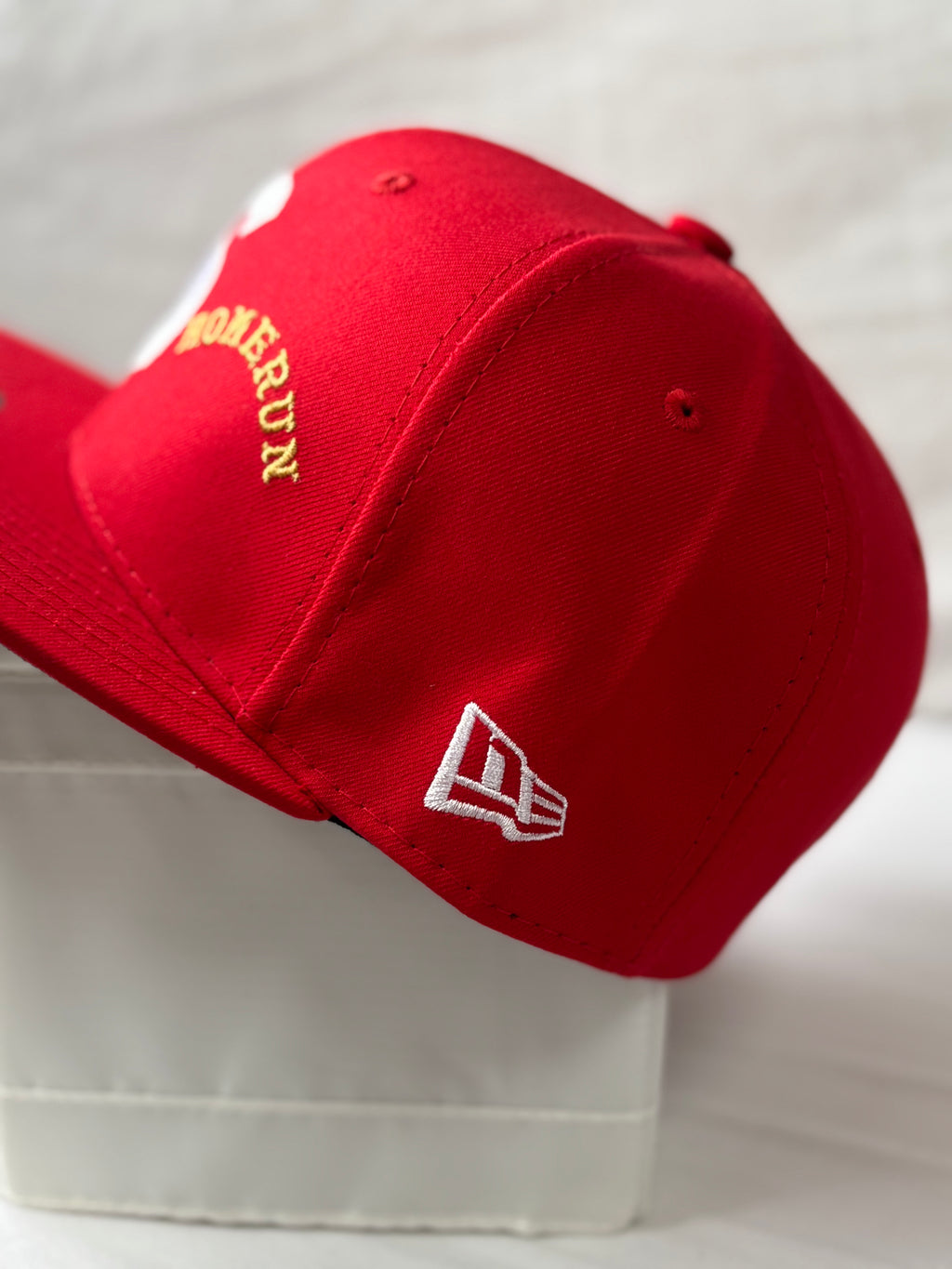 Gorra Supreme S Logo "New York Home Run" 59FIFTY Red – Limited Edition 7 3/8