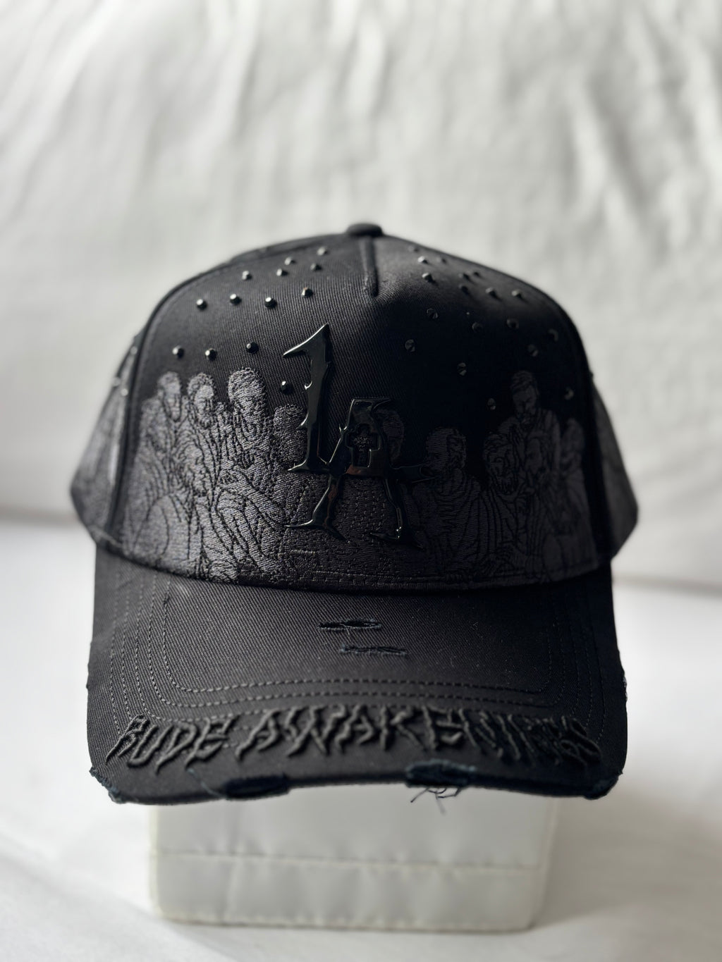 Gorra Suede "Rude Awakening & Heavy Embroidery" Black Edition