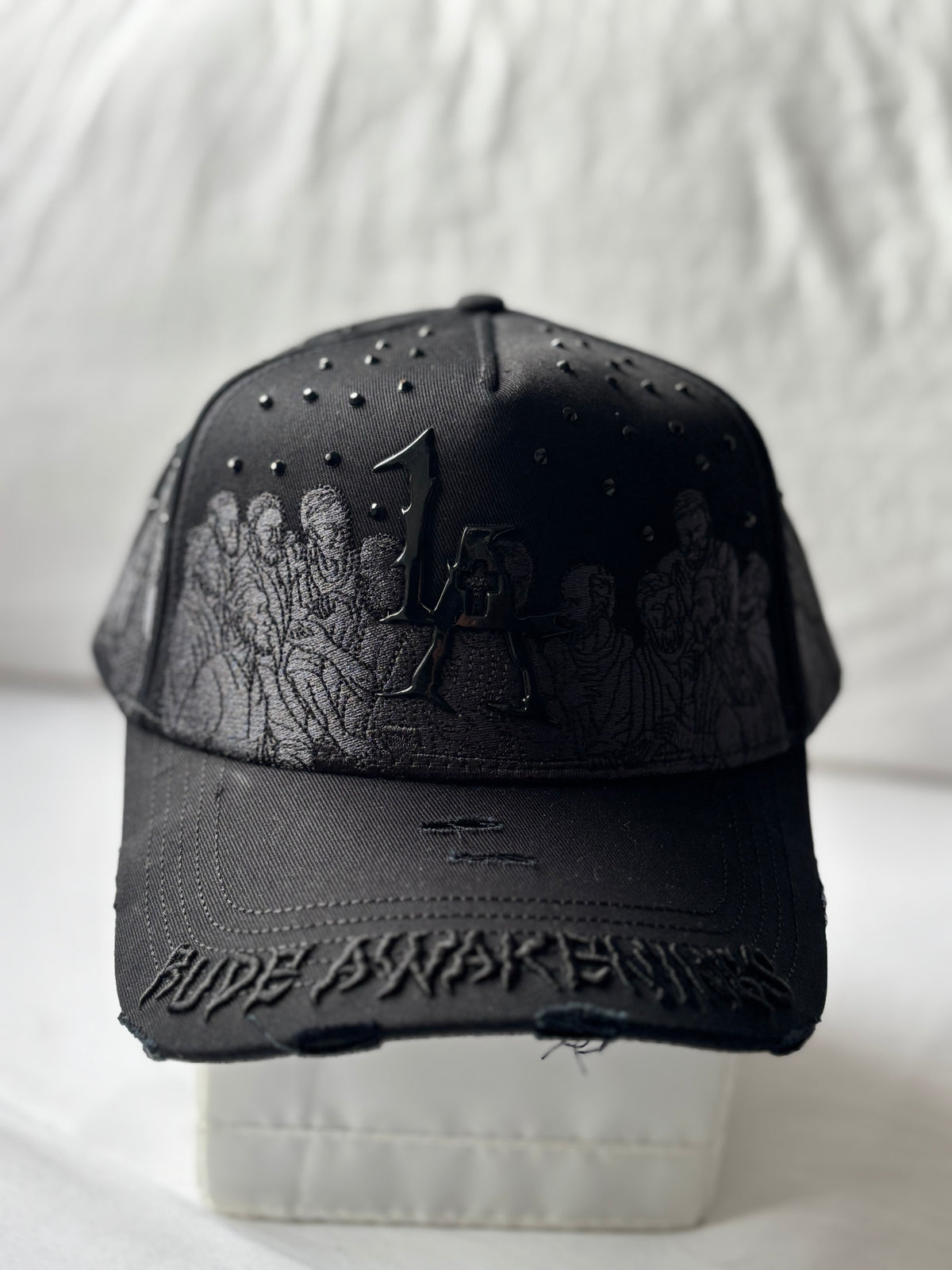 Gorra Suede "Rude Awakening & Heavy Embroidery" Black Edition