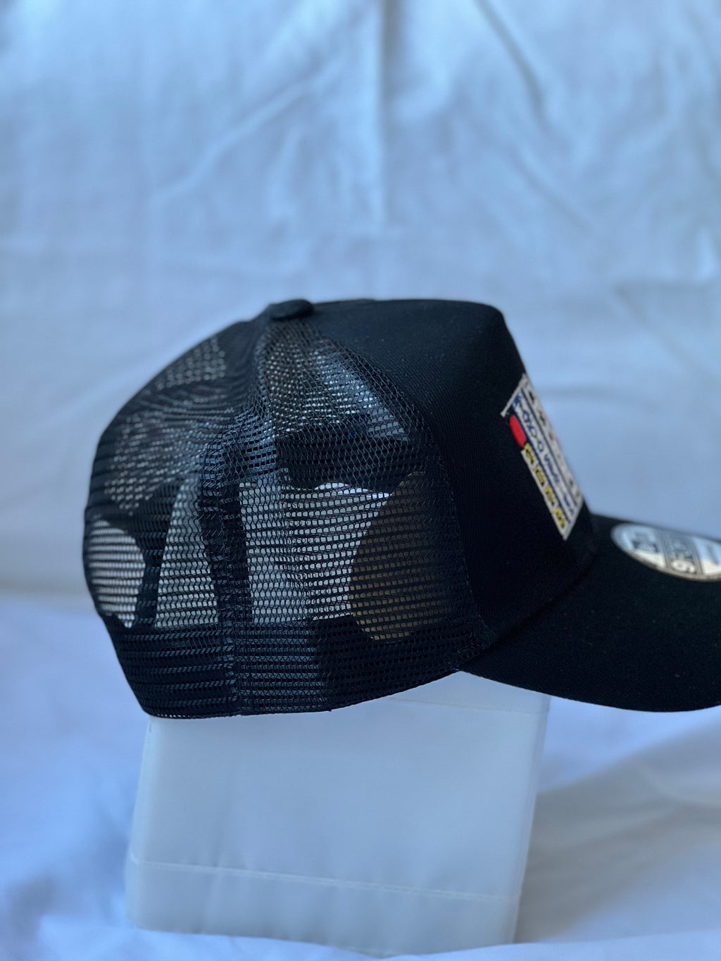 Gorra Trucker "LA Tokyo Series 2025 & Sakura Blossom" Full Black