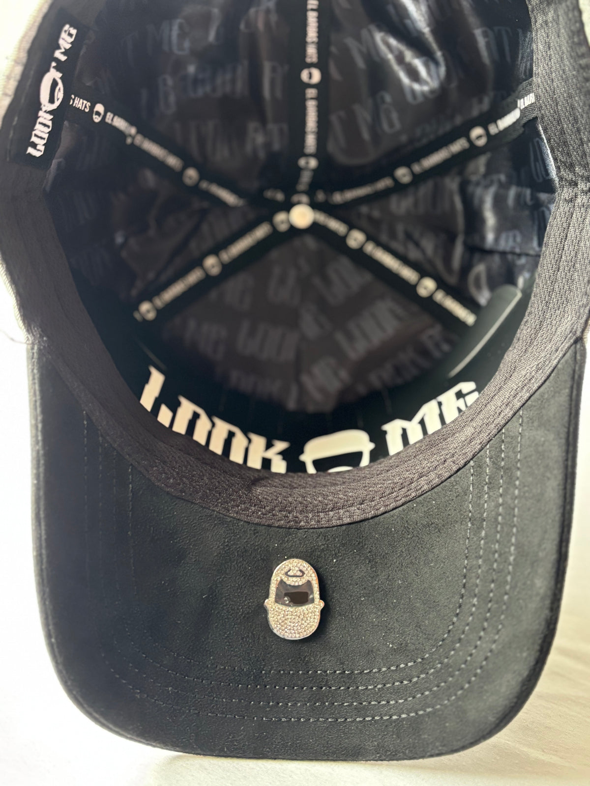 Gorra Suede "Scream Metal Chrome & Ghostface" Dark Edition