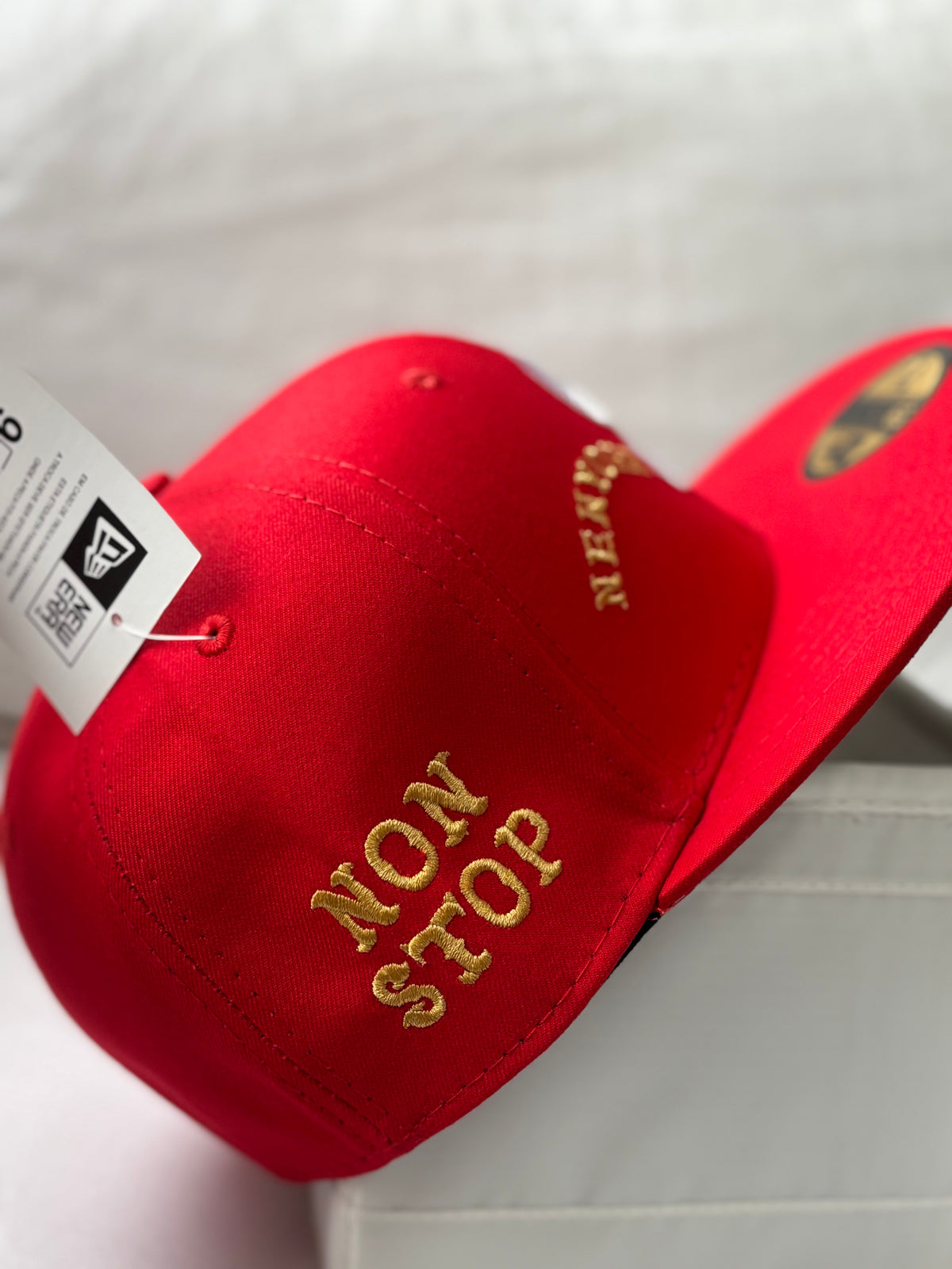 Gorra Supreme S Logo "New York Home Run" 59FIFTY Red – Limited Edition 7 3/8