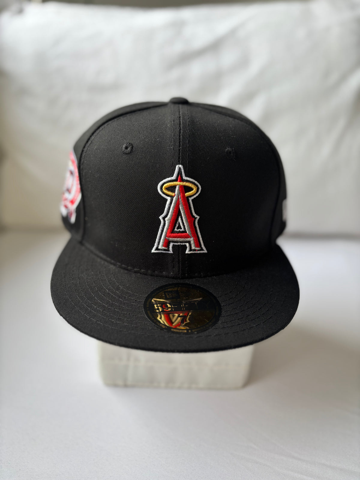 Gorra New Era 59FIFTY Los Angeles Angels Negra - Talla 7 3/8