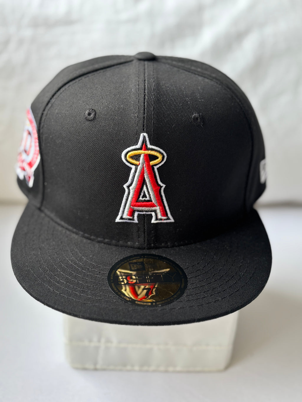 Gorra New Era 59FIFTY Los Angeles Angels Negra - Talla 7 3/8