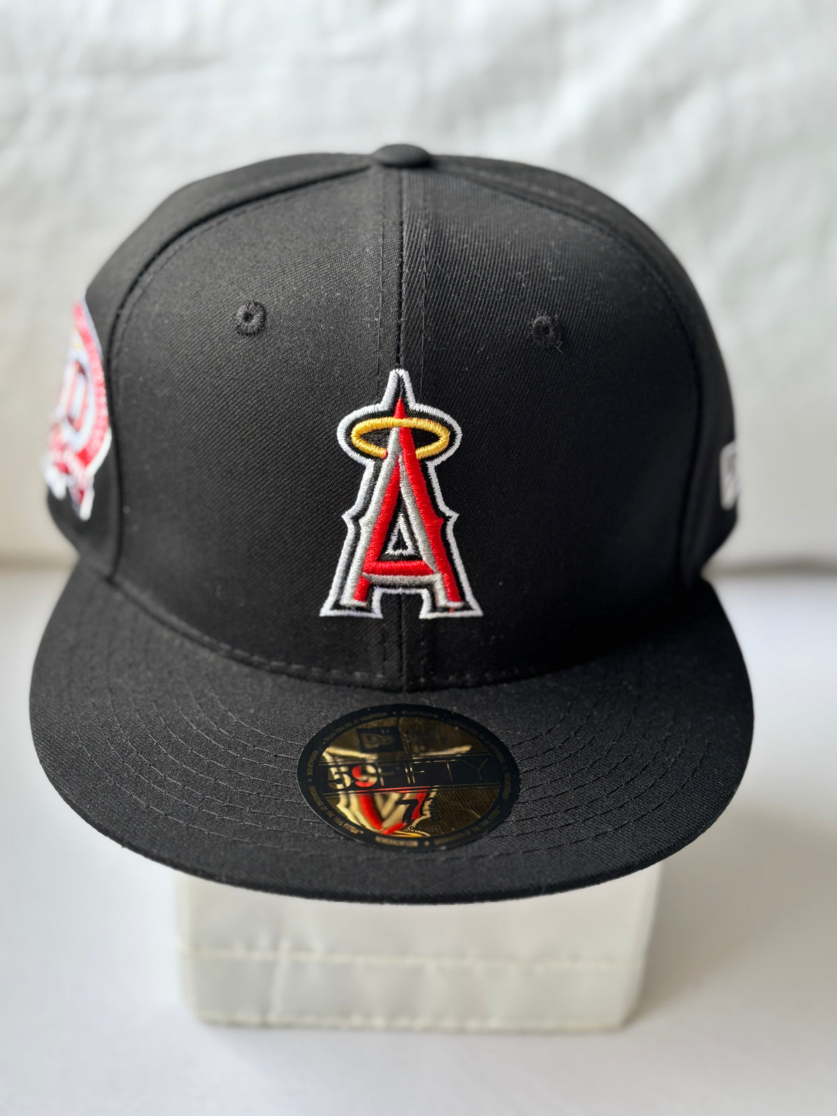 Gorra New Era 59FIFTY Los Angeles Angels Negra - Talla 7 3/8