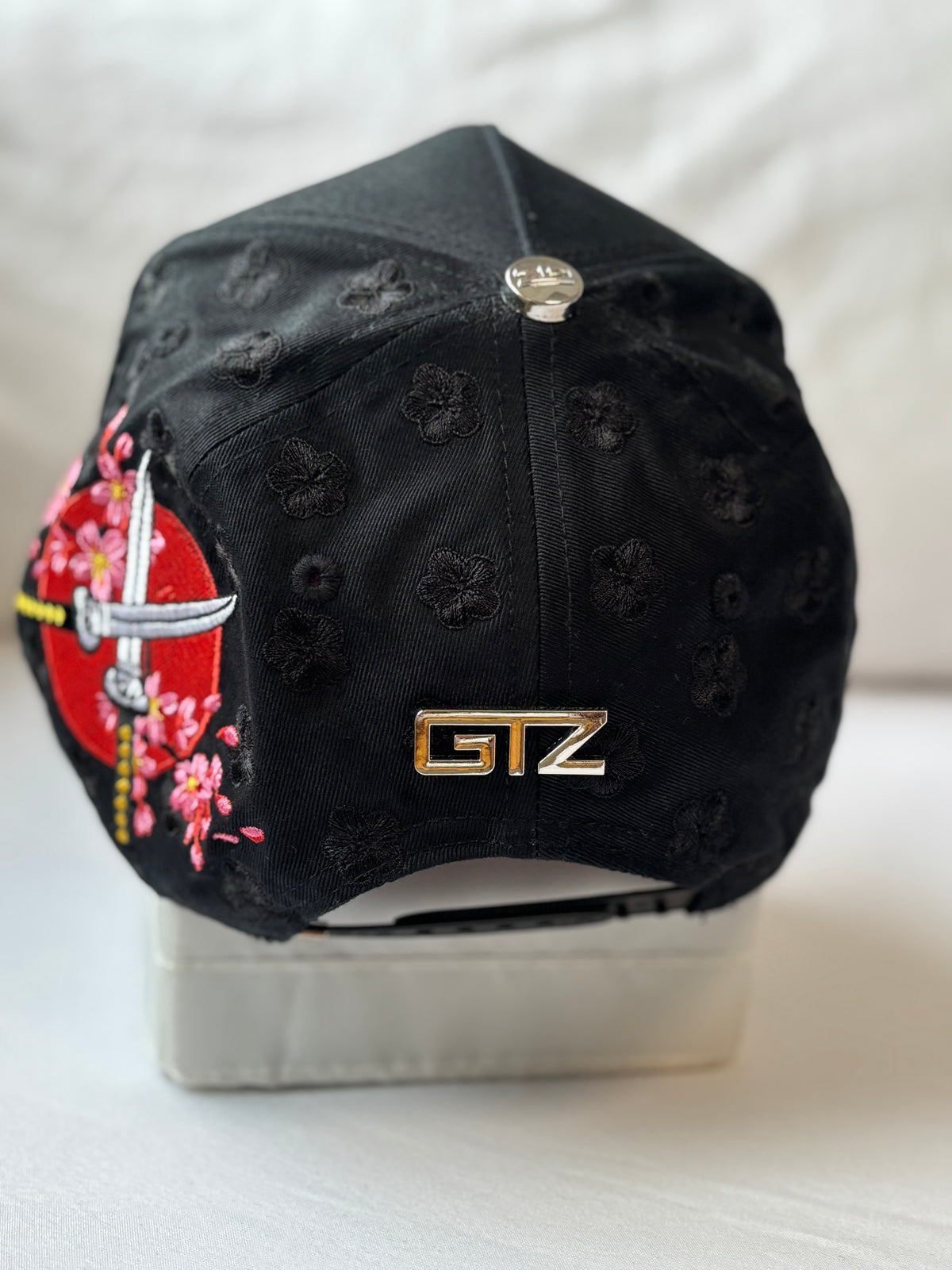 Gorra LA Hot Pink Dragon & Rhinestones