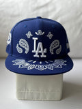 Gorra Los Angeles Dodgers Paisley Bandana Royal Blue Edition talla 7 3/8