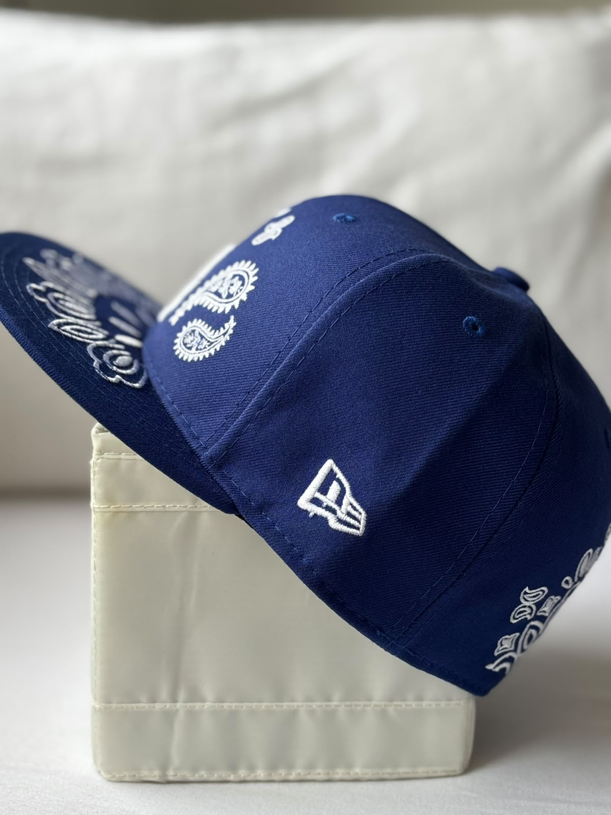 Gorra Los Angeles Dodgers Paisley Bandana Royal Blue Edition talla 7 3/8