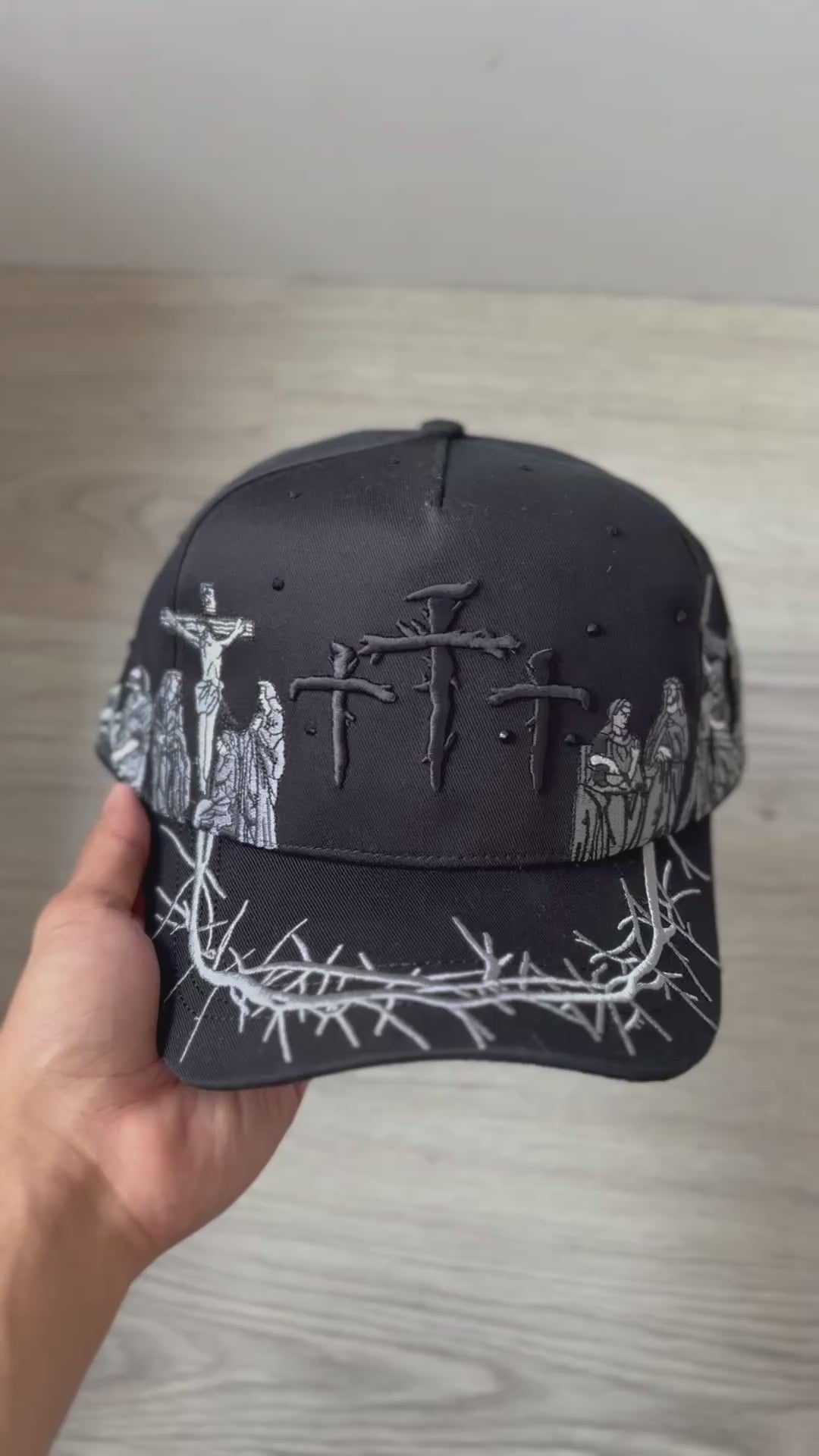 Gorra Trucker / Curved "Cruces & Espinas" Black Edition